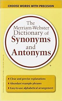 merriam webster synonym dictionary.